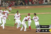 広島、ノーヒットでサヨナラｗｗｗｗｗｗ