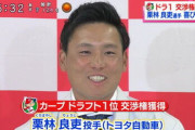 カープドラ1栗林、ニックネームは“クリ”「でも九里さんがいるので別のニックネームを…」　九里「自分はあまりクリって呼ばれてないので、クリはあげます」