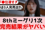 【櫻坂46】8thシングルミーグリ1次、完売結果がコチラ！！【坂道オタの反応】