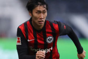 鎌田大地、ブンデス前半戦のアシストランキングで3位タイ。「フランクフルトの要」