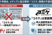 【速報】コミケ運営、報道機関に登録商標の不適切使用中止を要請「コミケやコミックマーケットは一般名称ではない」　朝日などが「中国版コミケ」誤解招く表記