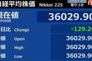 【悲報】日経平均さん、ひっそりと逝くｗｗｗｗｗ