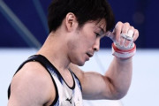 【号外】体操の内村選手、落下で東京五輪終了…