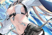 【FGO】光崎さんの水着キャストリアイラスト！！　水着キャストリア可愛いです！！