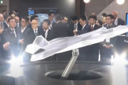 防衛装備品見本市「DSEI Japan 2025」で次期戦闘機10分の1模型を公開！