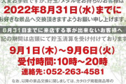 栄フジが8月31日で閉店