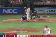 大谷、普通のヒットを打つ