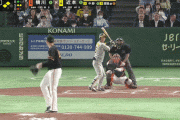 巨人１ー３阪神　５回表　近本光司　犠牲フライ