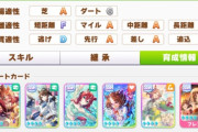 【ウマ娘】まさかのスピ無し編成！？ スピ3編成が流行ってる中、賢3編成にも可能性が出ている模様…