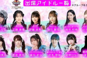 『SASUKE 女性アイドル予選会』出場メンバー12名が発表！！！