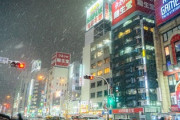 【速報】東京、2月に「とんでもない豪雪」が降り4月に「巨大台風」が襲来するかも…