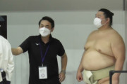 照矢さんと大関・正代のイチャイチャ 大相撲・立川立飛場所巡業（Grand sumo tournament,tour,Ozeki・Shodai,Teruya)