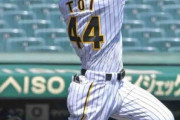 阪神のドラ５・戸井が甲子園１号！直球を左中間スタンドへ　ウエスタン中日戦