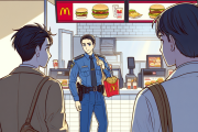 ワイ「あっ警察官がマクドで買い物してるからクレームいれたろ！」←こいつｗｗ