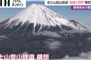 【動画】ついに「富士山登山鉄道」が来るぞ！ 運賃はお手頃価格の1万円だァ！ｗｗｗｗｗｗ（山梨県）