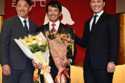 松田「ホークスにはたくさん若い選手がいます。ギータ、アキラ、ケンタ…」