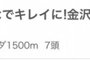 金沢競馬場、キレイになる