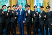 海外「アジアの為に！」BTSがホワイトハウスでバイデン大統領と会談し海外大騒ぎ！（海外の反応）