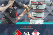 ◆UEFA-NL◆3組1節 ポルトガル×クロアチア ポルトガル4発快勝！モドリッチラキティッチ欠場のクロアチアなすすべなし
