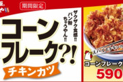 【悲報】かつやの新商品コーンフレークチキンカツの見た目がやばすぎるｗｗｗｗｗｗｗｗｗ