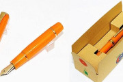 浜松の名産品『三ケ日みかん』モチーフの万年筆が登場！千歌ちゃんカラーだな