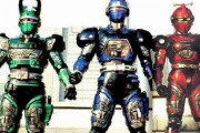 重甲ビーファイターの海外バージョンの変身シーンwww