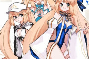 【FGO】水着キャストリアたち！！　三人とも可愛いです！