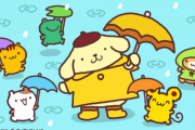 【悲報】ポムポムプリンさん、カエルにだけ雨具の支給なし