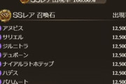 【グラブル】今回の闇石スタレは8種厳選方式！サリエルにベリアルにハデスとサプ不可石が目白押し！