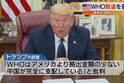 【悲報】トランプ大統領、WHO脱退の大統領令に署名