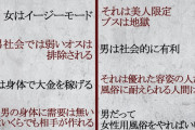 【羨ましい】弱男さん「女はイージーモード」弱女さん「それは美人限定。ブスは地獄」←これ