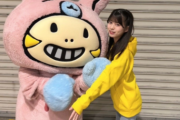 弓桁ゲッター朱琴ちゃんと石井レッサー泉羽ちゃんと上村麗菜ちゃん3人でのお仕事