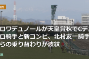 クロワデュノールが天皇賞秋でCデムーロ騎手と新コンビ、北村友一騎手からの乗り替わりが波紋
