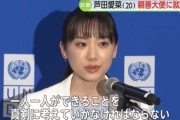 【画像】芦田愛菜さん（20）、国連の親善大使に就任した結果バブみが限界突破してしまう