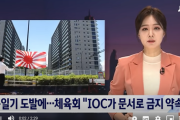 韓国メディア「大韓体育会 "IOCが文書で旭日旗禁止を約束した" ... 選手村前、4日目の "旭日旗" 」韓国の反応