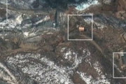 北朝鮮の核実験場で建物建設中