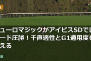 ピューロマジックがアイビスSDでレコード圧勝！千直適性とG1通用度を考える