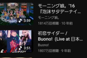 【速報】Juice=Juice「盛れ！ミ・アモーレ」MVが再生回数で「Help me!!」MVを撃破！【現在歴代13位、1,147万再生】