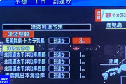 【速報】奄美諸島、津波警報❓❗