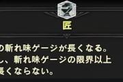 【MHWI】近接武器で匠スキルって付けてる？【アイスボーン】