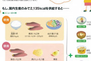 農水省「もし食料の輸入が全停止しても大丈夫。そのときのメニューはこちら」