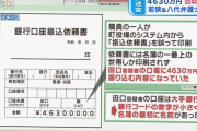 【悲報】阿武町役場、この振込依頼書に判をぺったんして通していた・・・