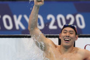 【五輪競泳】本多灯が男子２００Ｍバタフライで銀メダル