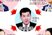 立憲民主党　孤立している模様