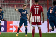 アーセナル、オリンピアコスに3発勝利！ウーデゴールが加入後初ゴール　EL決勝T2回戦第1戦