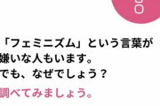 【悲報】一般人「なぜフェミニズムは嫌われるのですか？」国連女性機関「自分で調べましょう」