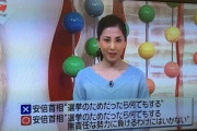 安倍前首相「私の政権は大変でした。一部マスコミがウソを流すからです。