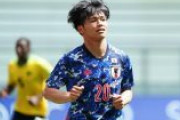 【U-24日本代表】攻守に貢献の旗手怜央、SBとしてのプレーは「ボールを持っていない時の動きが重要」