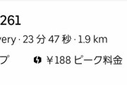 ウーバーイーツ配達員「チップくれない人が多すぎる。これでは生活できません」