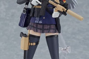 《ドールズフロントライン》figma「416」予約開始！アサルトライフル「416」はサプレッサーの取り外しとマガジンの着脱が可能【ドルフロ】